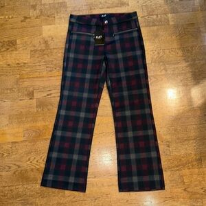 OAT trousers.  Plaid size 26.  BNWT